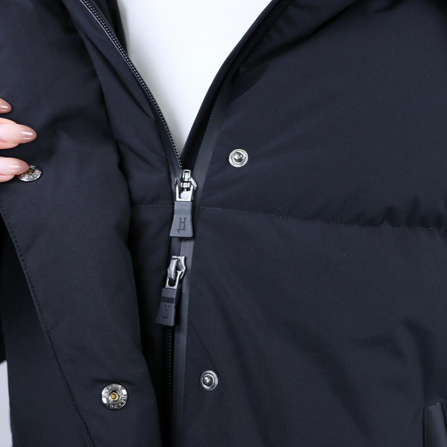【並行輸入品】 ヘルノ HERNO レディースダウン ダウンジャケット PI002047D 12840 9300 BLACKの画像