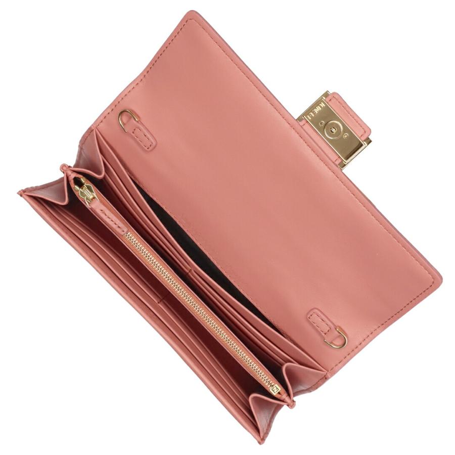 【お取り寄せ】 【並行輸入品】 フェンディ FENDI チェーンウォレット 長財布 CONTINENTAL コンチネンタル 8M0365 AAJD F13VM MACARON+SOFT GOLDの画像