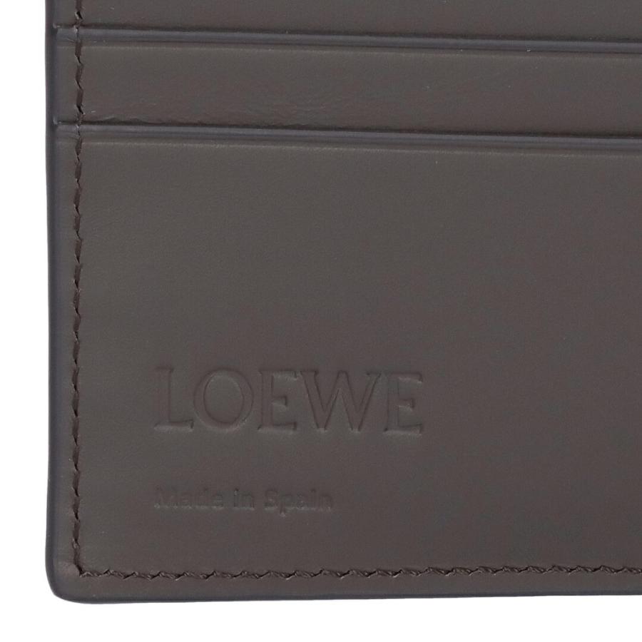 【並行輸入品】 ロエベ LOEWE メンズ 折財布 二つ折財布 小銭入れ付き バイフォールド コインウォレット C779501X01 1220 DARK GREYの画像