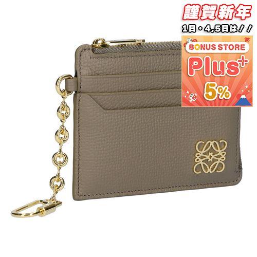 LOEWE ロエベ カードケース 名刺入れ アナグラム グレー/ブラック LOEWE ロエベ カードケース 名刺入れ アナグラム グレー/ブラック