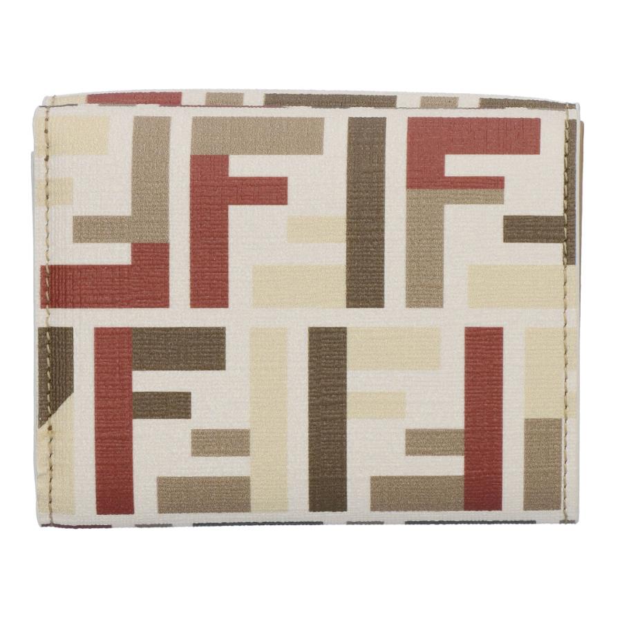 【並行輸入品】 フェンディ FENDI 折財布 三つ折財布 FENDI ROMA 8M0480 AV1Y-F1TVK MLC+GREZZO+OSの画像