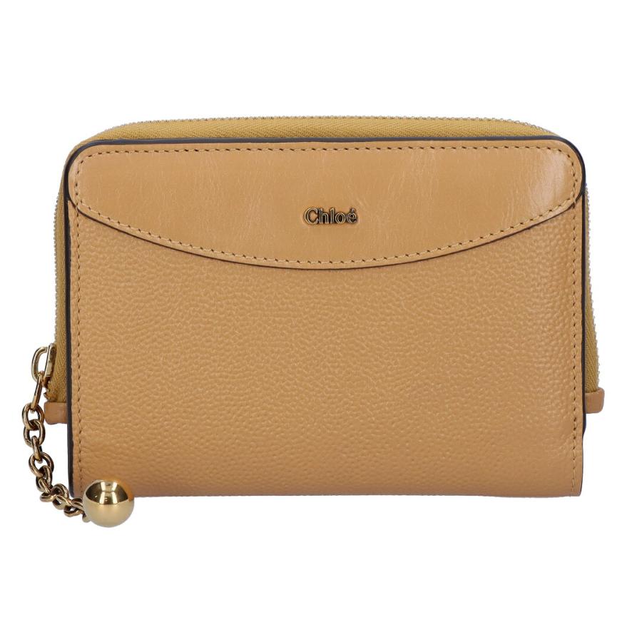 【お取り寄せ】 【並行輸入品】 クロエ CHLOE 折財布 二つ折り財布 CHLOE SPHERE クロエスフィア CH25AP981P88 268 BISCOTTI BEIGEの画像