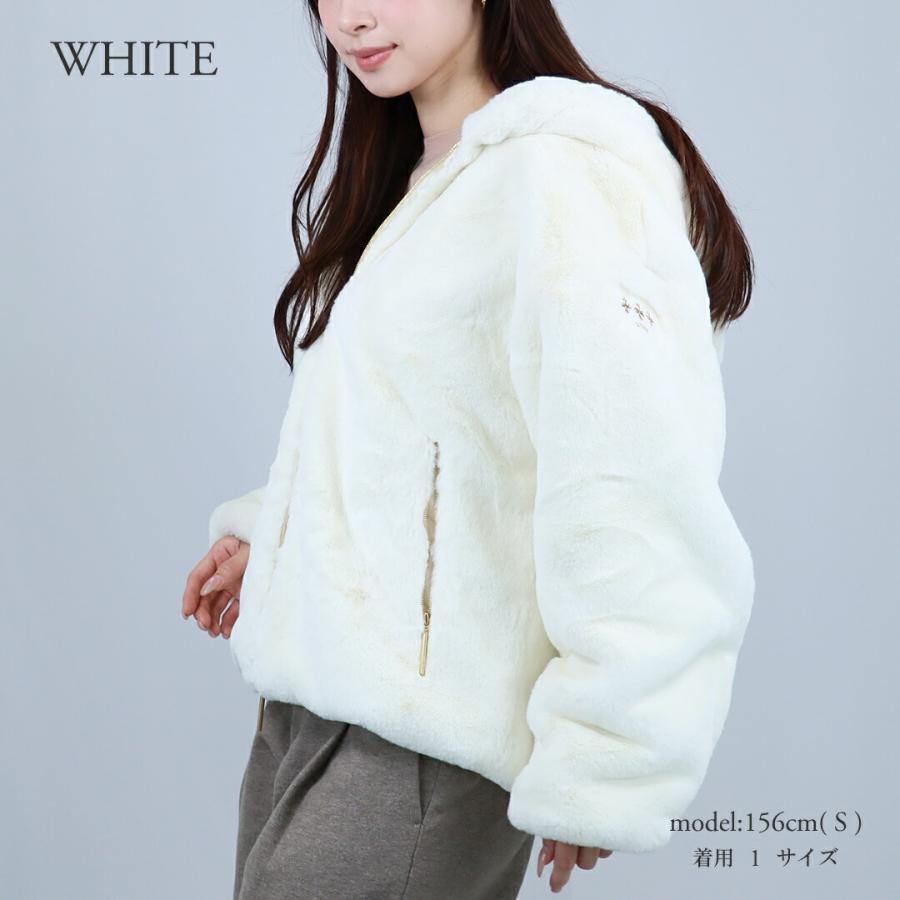 TATRAS ホワイト フード付きジャケット Mサイズ　限定お値下げ TATRAS（タトラス） 【並行輸入品】 レディースジャケット もこもこ