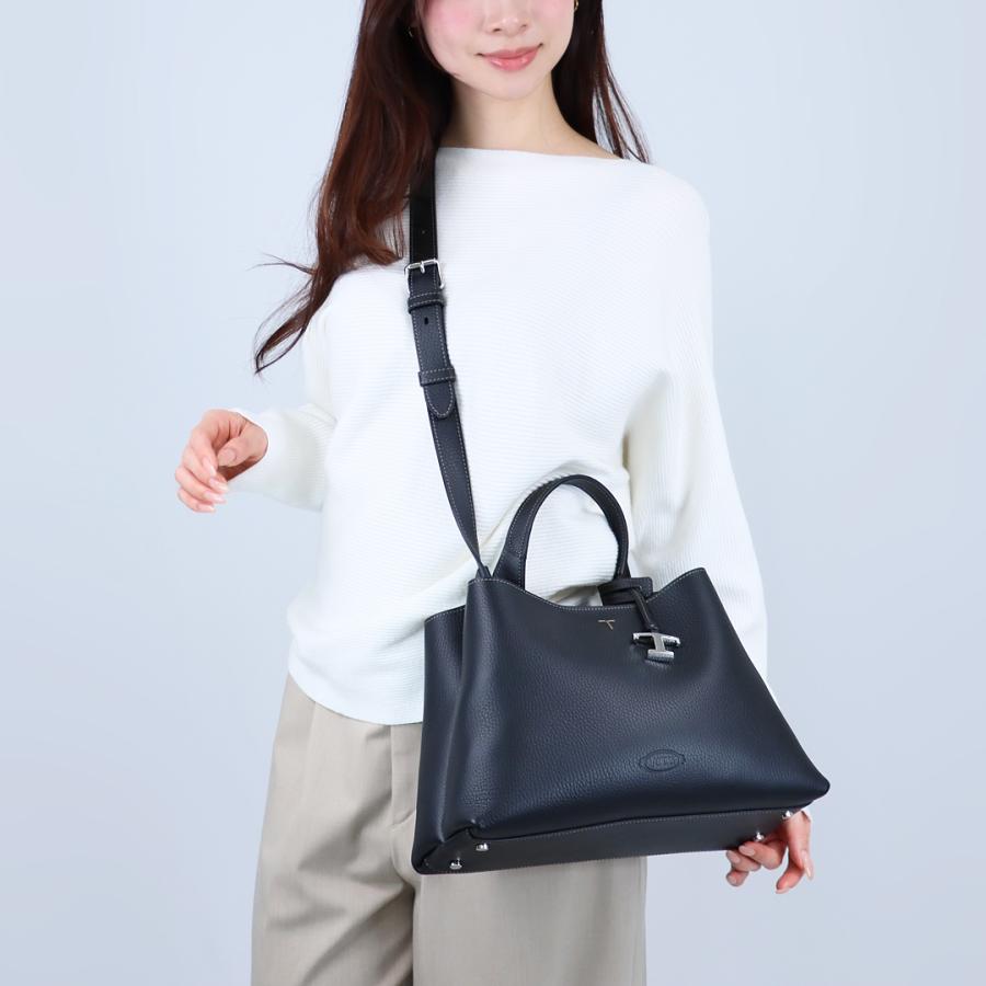 未使用【トッズ】T タイムレス マイクロ レザー 2way　バッグ TOD'S（トッズ） 【並行輸入品】 TODS 2WAYバッグ Tタイムレス