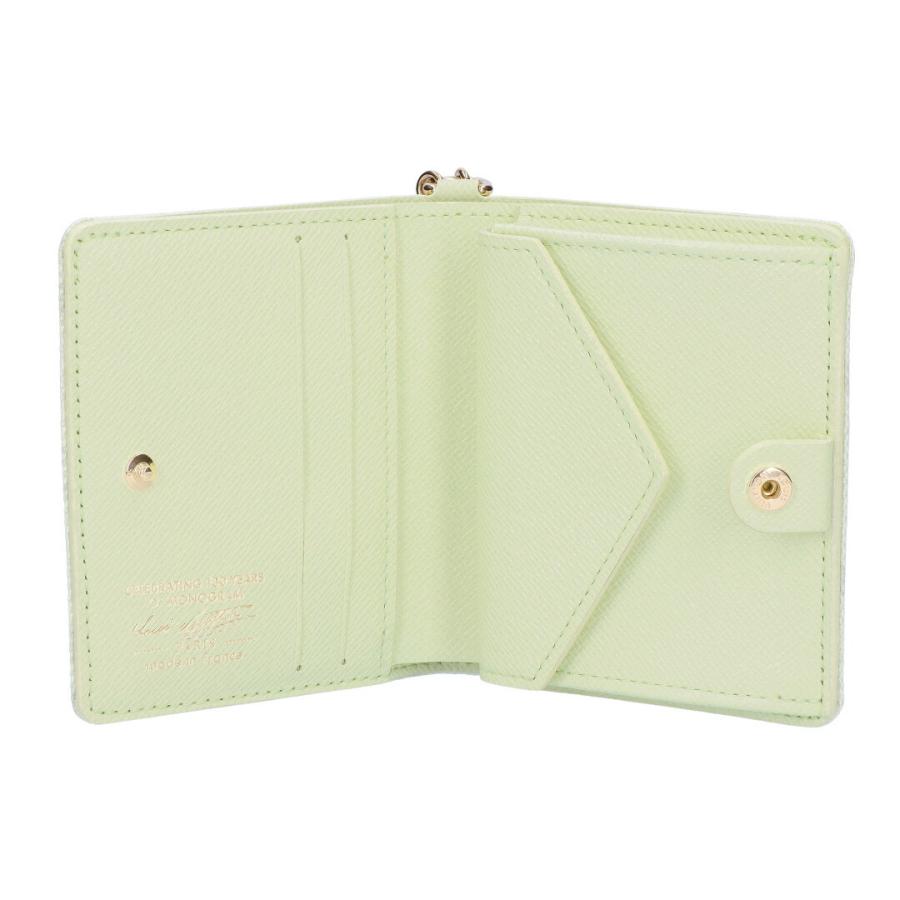 【並行輸入品】 ルイヴィトン LOUIS VUITTON 折財布 二つ折財布 コンパクトウォレット モノグラム・オリジン M27679 ポケットウォレット・LV チャーム ヴェールの画像