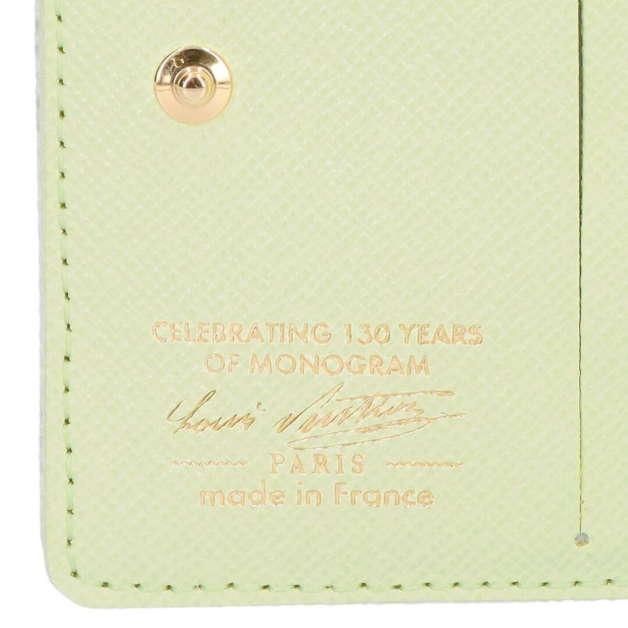 【並行輸入品】 ルイヴィトン LOUIS VUITTON 折財布 二つ折財布 コンパクトウォレット モノグラム・オリジン M27679 ポケットウォレット・LV チャーム ヴェールの画像