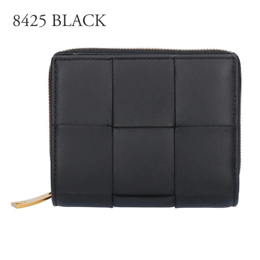 【並行輸入品】 ボッテガヴェネタ BOTTEGA VENETA 折財布 二つ折財布 CASSETTE カセット 750253 V3UO1 イントレチャート マキシイントレチャートの画像
