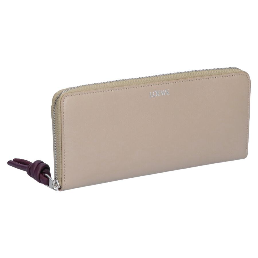 315 美品 LOEWE ロエベ 長財布 ラウンドファスナー LOEWE（ロエベ） 【並行輸入品】 長財布 ラウンド財布 ノット ジップ