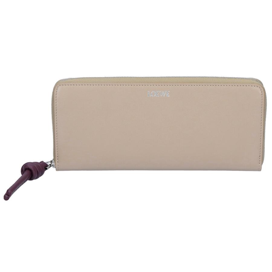 LOEWE（ロエベ） 【並行輸入品】 長財布 ラウンド財布 ノット ジップ
