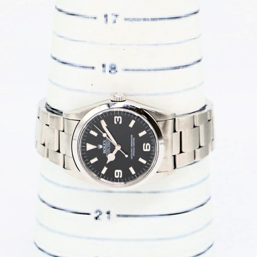 【お取り寄せ】 【リユース品】 ロレックス ROLEX 時計 メンズウォッチ エクスプローラー1 36mm 14270 文字盤/ブラック｜x-sell｜09