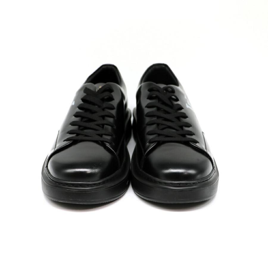 【美品】ルイヴィトン ローカットスニーカー 黒 アンプラント レザー 34 LOUIS VUITTON 【お取り寄せ】 【リユース品】 ルイヴィトン 靴