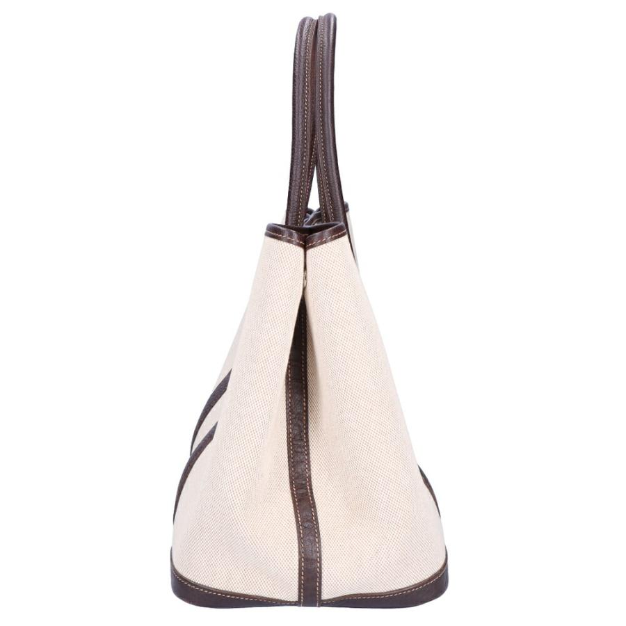 【お取り寄せ】 【リユース品】 エルメス HERMES バッグ ハンドバッグ ガーデンパーティPM ベージュ系/ブラウン系_1