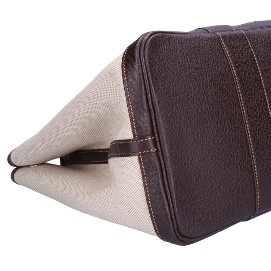 【お取り寄せ】 【リユース品】 エルメス HERMES バッグ ハンドバッグ ガーデンパーティPM ベージュ系/ブラウン系_5