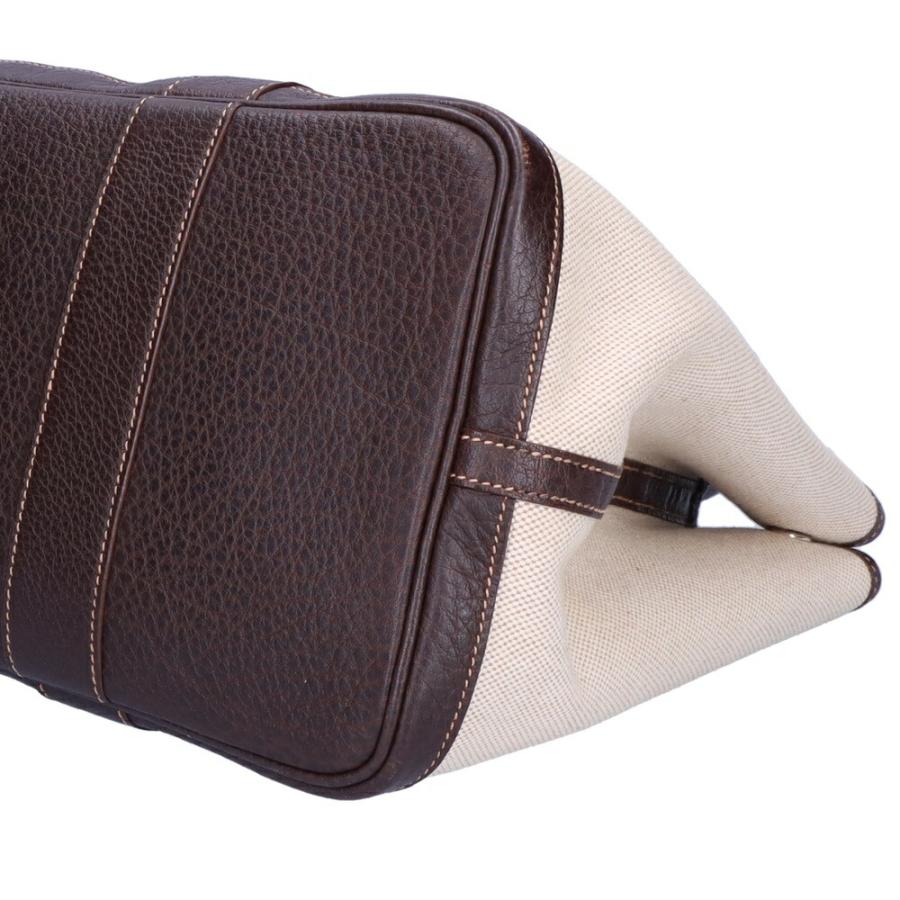 【お取り寄せ】 【リユース品】 エルメス HERMES バッグ ハンドバッグ ガーデンパーティPM ベージュ系/ブラウン系_6