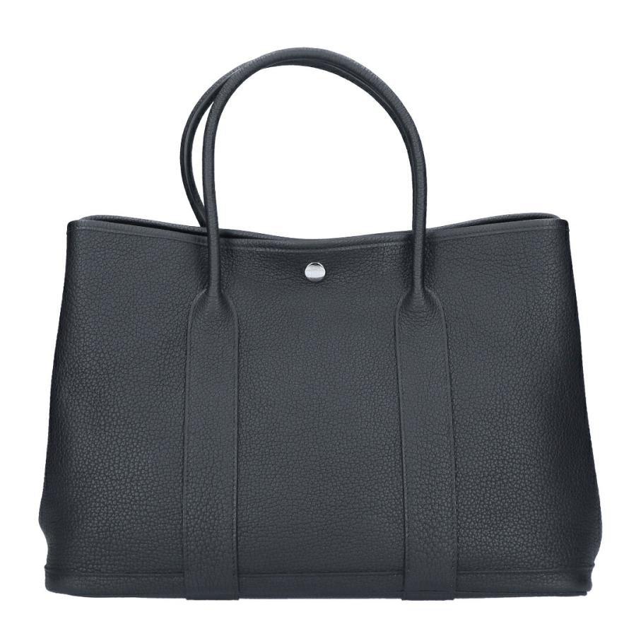 【お取り寄せ】 【リユース品】 エルメス HERMES バッグ ハンドバッグ ガーデンパーティPM ブラックの画像