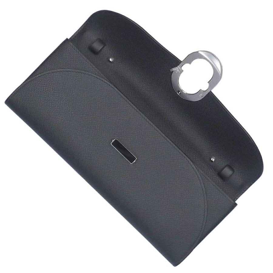 【お取り寄せ】 【並行輸入品】 【リユース品】 エルメス HERMES バッグ ショルダーバッグ シェーヌダンクルトゥーゴー ブラック/シルバー金具の画像