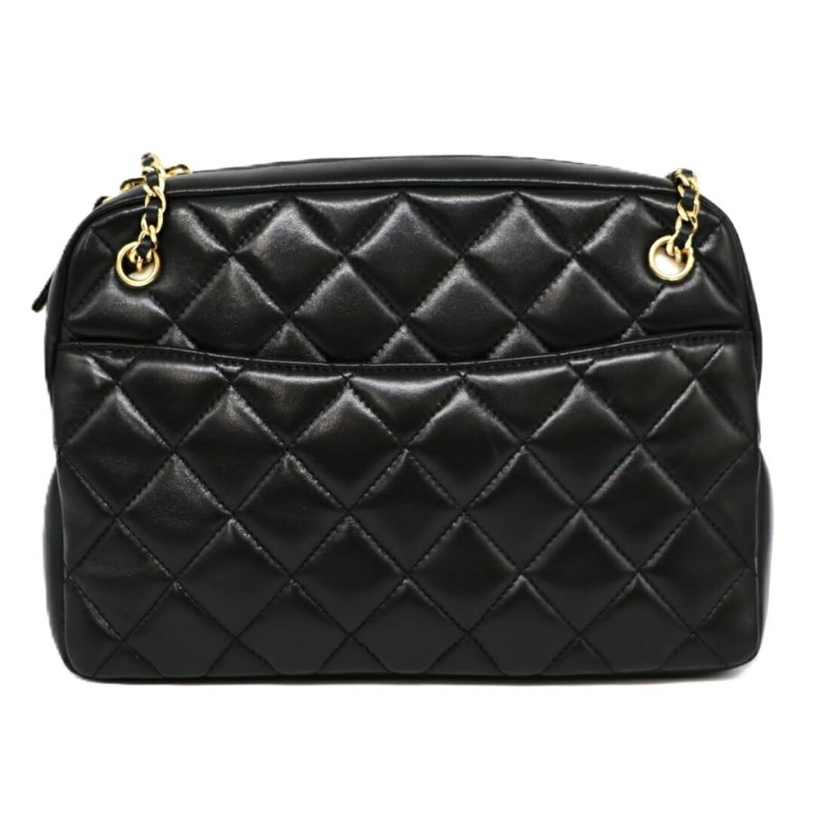 【お取り寄せ】 【リユース品】 シャネル CHANEL バッグ ショルダーバッグ マトラッセチェーンショルダーバッグ AS5187 ブラック/ゴールド金具の画像