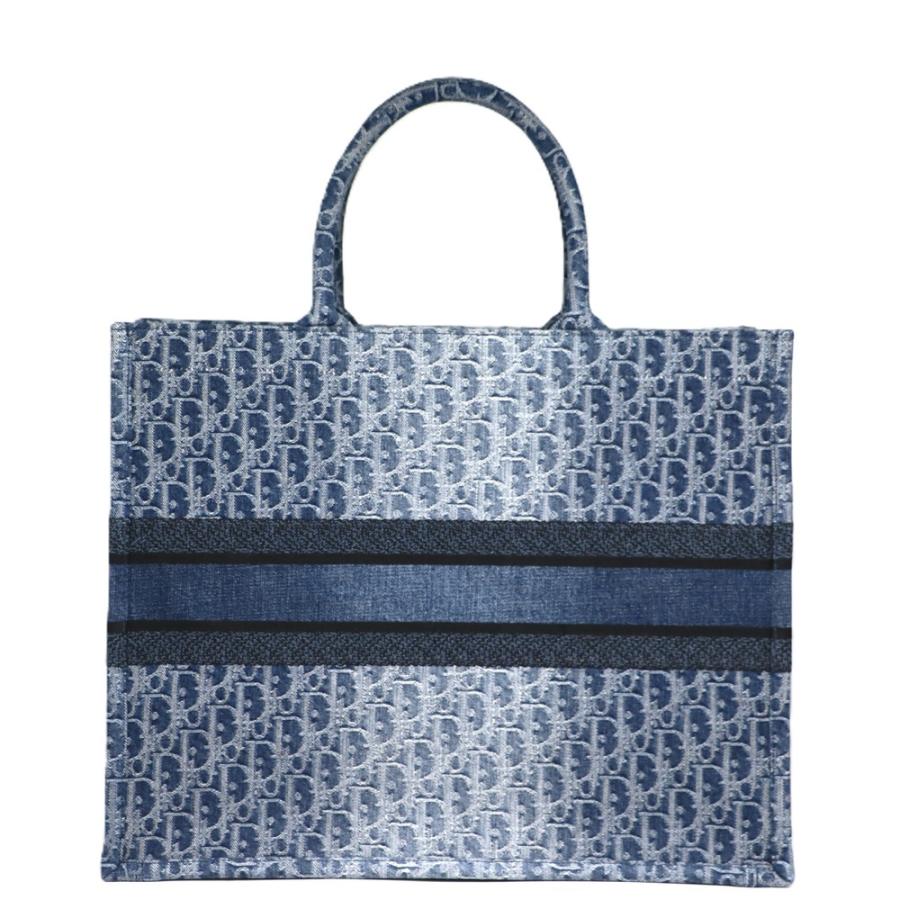 【お取り寄せ】 【リユース品】 ディオール DIOR バッグ トートバッグ ブックトート　ラージ グレー系_4