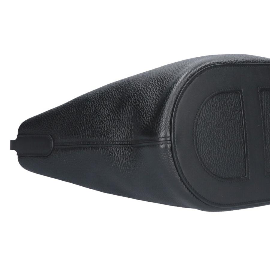 【お取り寄せ】 【リユース品】 エルメス HERMES バッグ トートバッグ インザループ23 ブラック/シルバー金具の画像