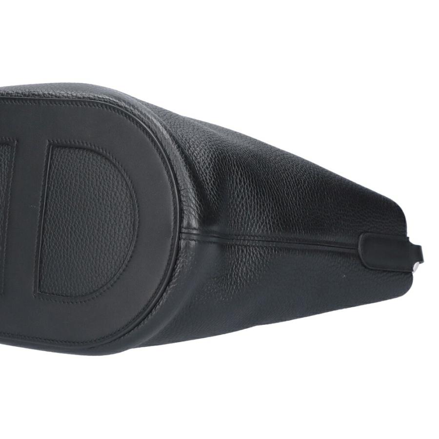 【お取り寄せ】 【リユース品】 エルメス HERMES バッグ トートバッグ インザループ23 ブラック/シルバー金具の画像
