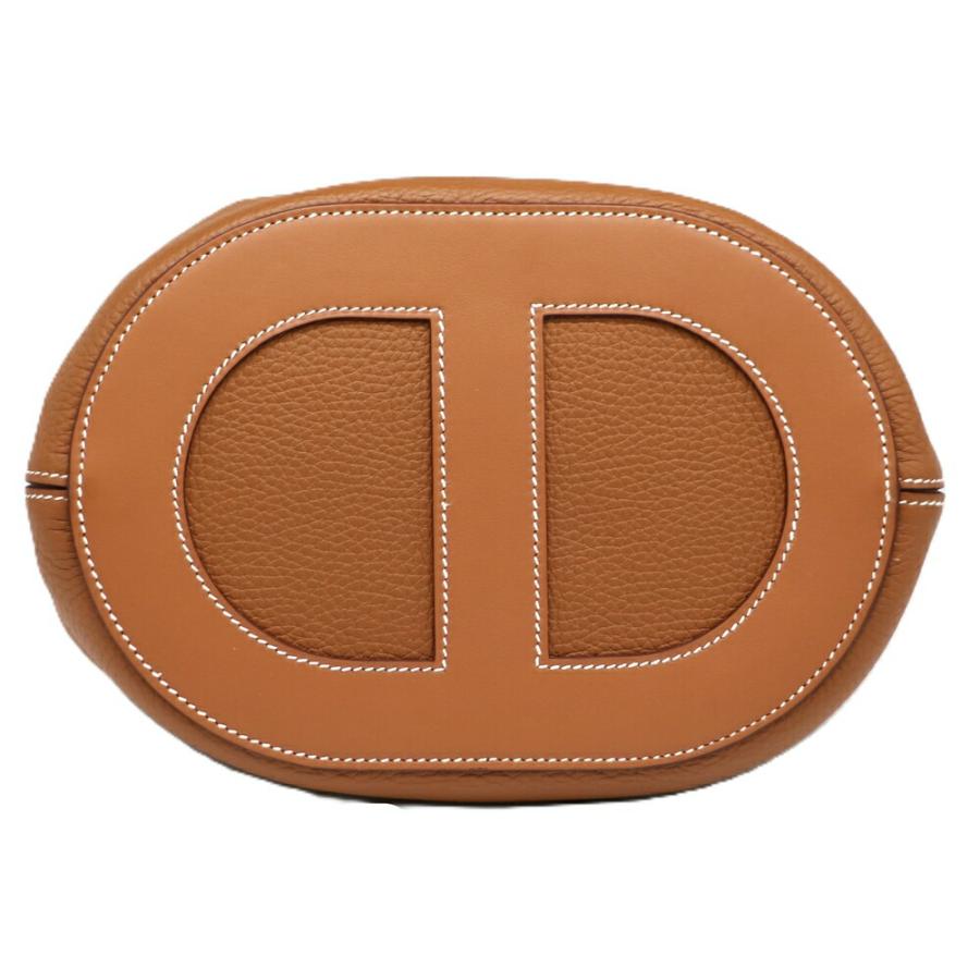 【お取り寄せ】 【リユース品】 エルメス HERMES バッグ ハンドバッグ インザループ23 ゴールド/シルバー金具の画像