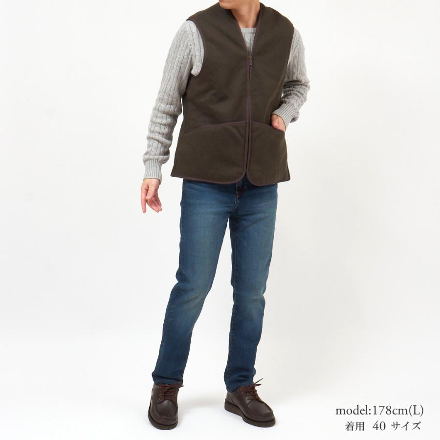 【新品未使用】Barbour ファーベスト サイズ40 ブラウン MLI0004 Barbour（バブアー） ベスト ブラウン メンズ レディース ユニセックス