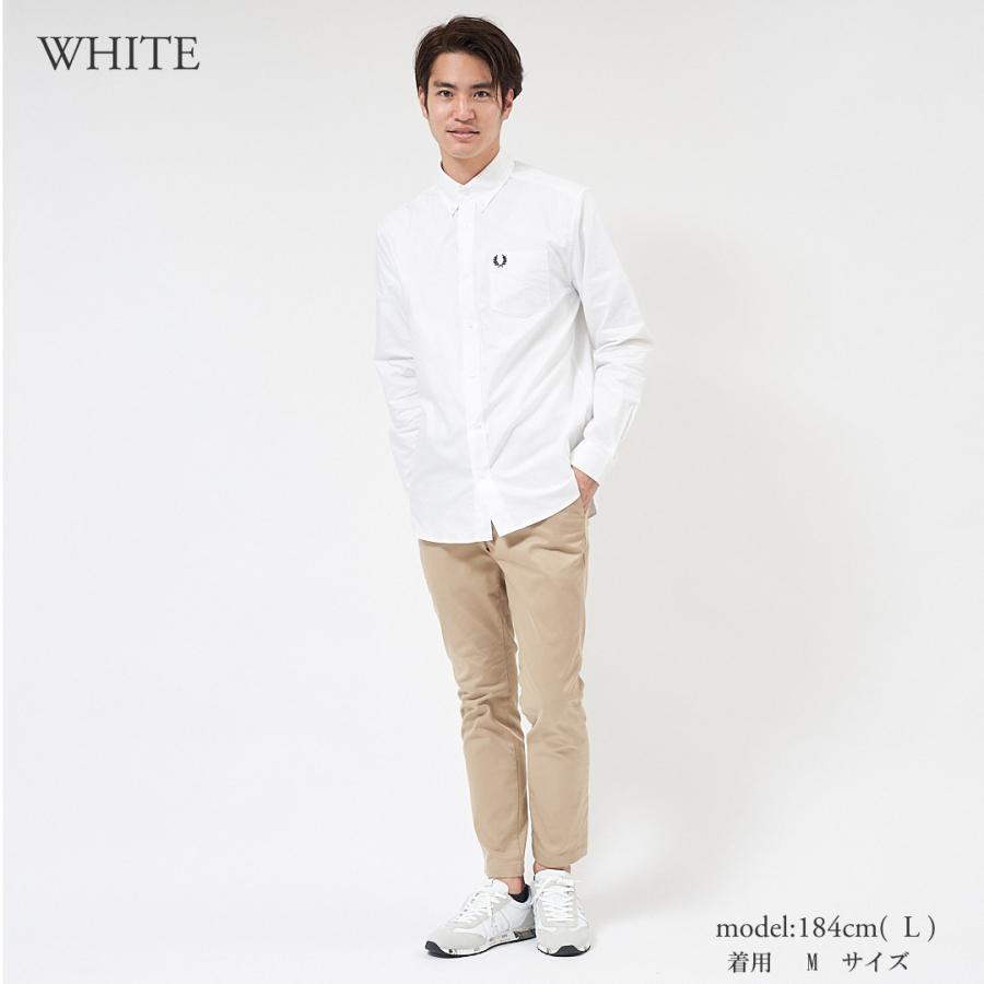 FRED PERRY フレッドペリー メンズ 長袖 オックスフォードシャツ FRED PERRY フレッドペリー メンズ 長袖 オックスフォードシャツ