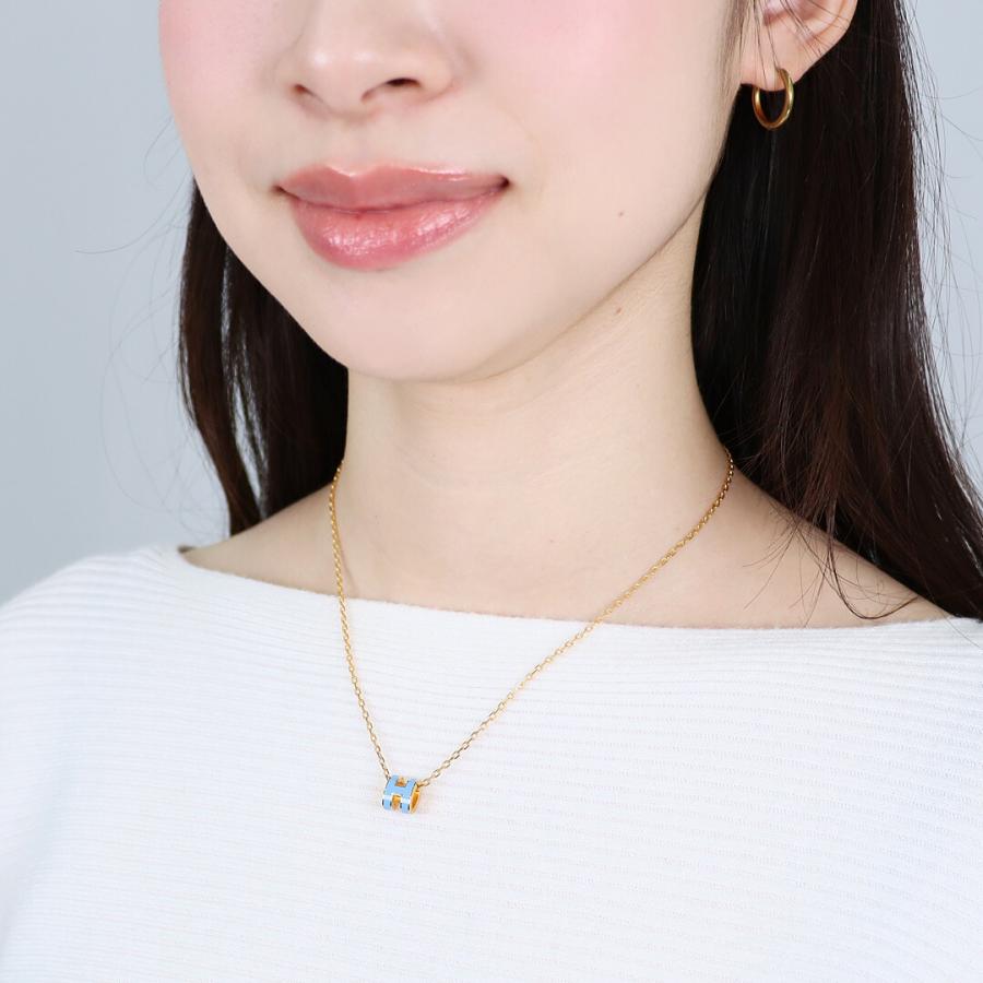 【並行輸入品】 エルメス HERMES ネックレス ペンダント ポップHペンダント ミニ H147992Fの画像