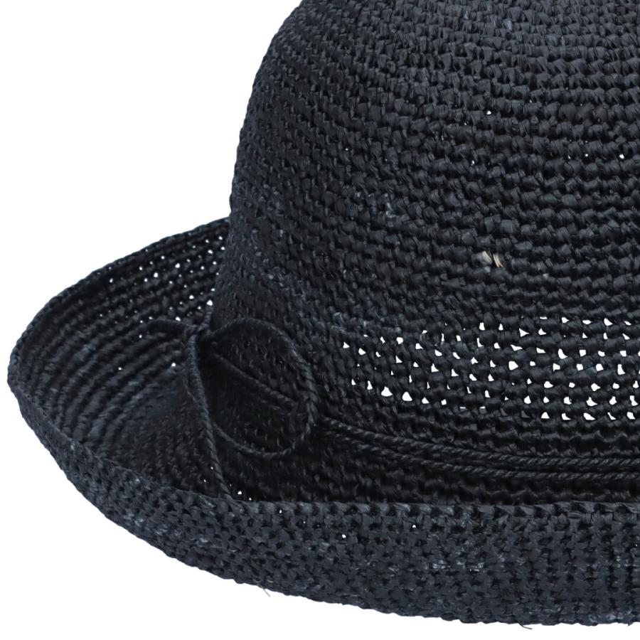 中古 HELEN KAMINSKI ラフィア　ハット　プロヴァンス　黒 ヘレンカミンスキー PROVENCE 12 ラフィアハット ハット 帽子