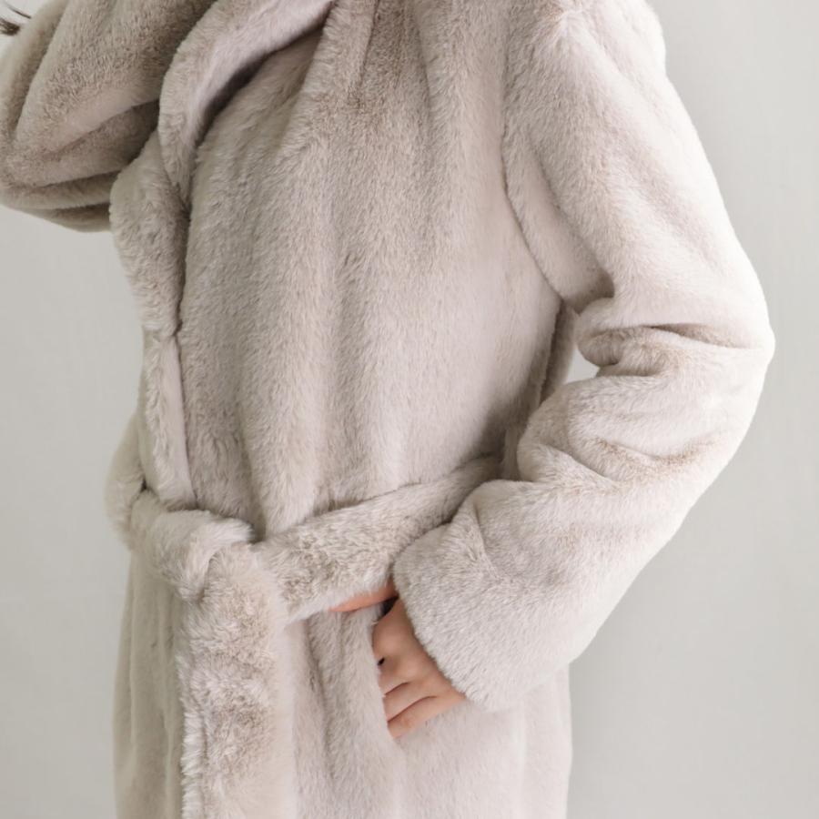 HERNO 【並行輸入品】 ヘルノ レディース エコファーロングコート