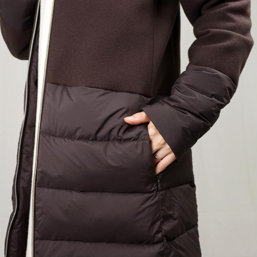 HERNO（ヘルノ） 【並行輸入品】 レディース ダウンコート ウール切替