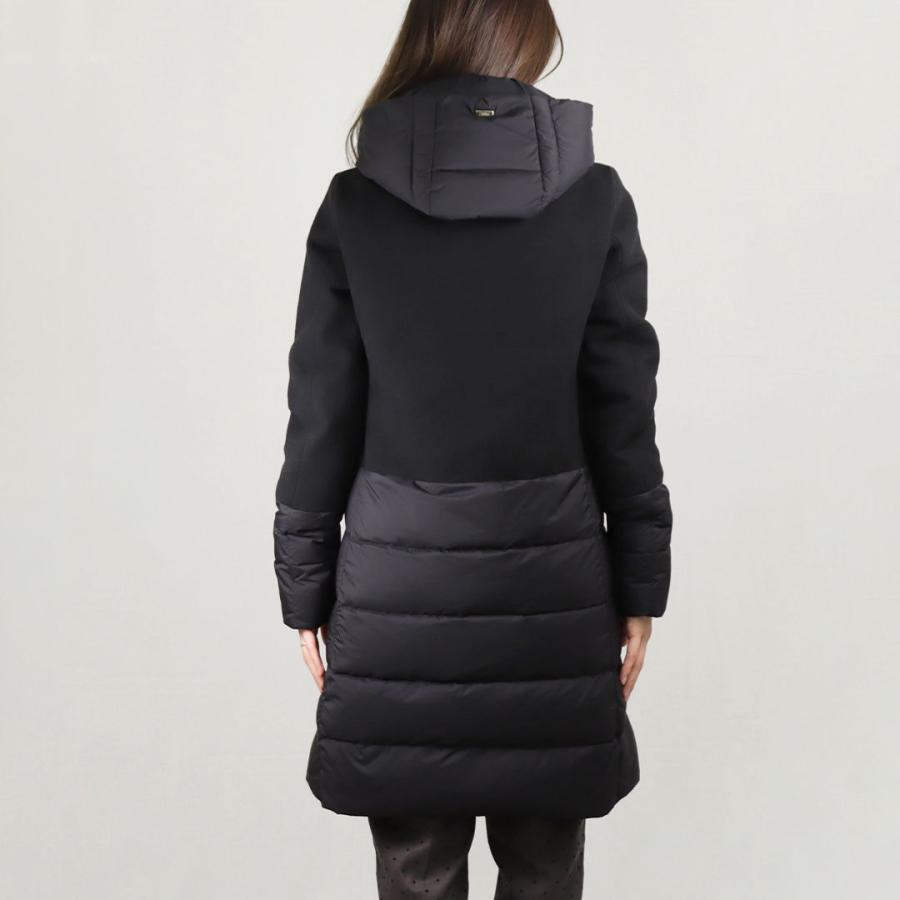 未使用Herno ヘルノ ウール切替スタンドカラーダウンコートブラックサイズ40 HERNO＜ヘルノ＞スタンドカラーダウンコート（2248204）｜HERNO(ヘルノ