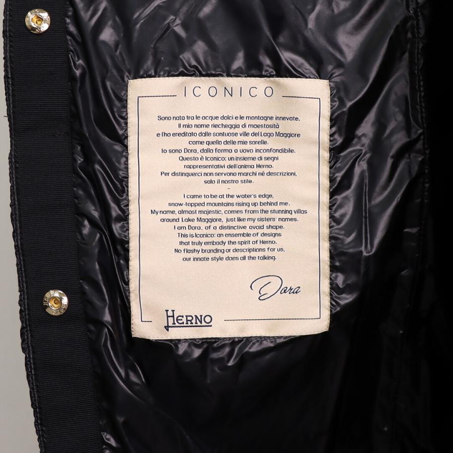新品HERNO定価217800円☆42サイズ HERNO（ヘルノ） ダウンコート ダウンジャケット 「HERNO」DORA