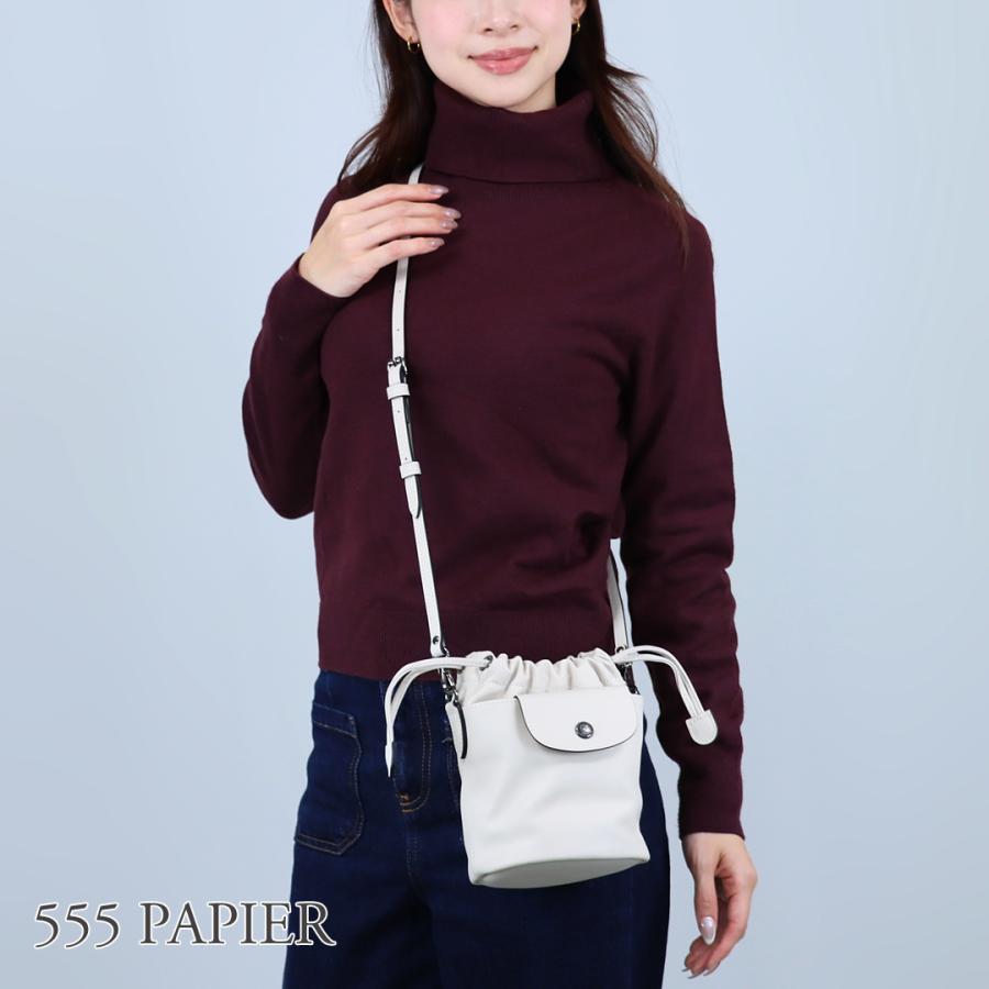 【並行輸入品】 ロンシャン LONGCHAMP ショルダーバッグ バケットバッグ ル プリアージュ エクストラ XS レザー 10317 987の画像