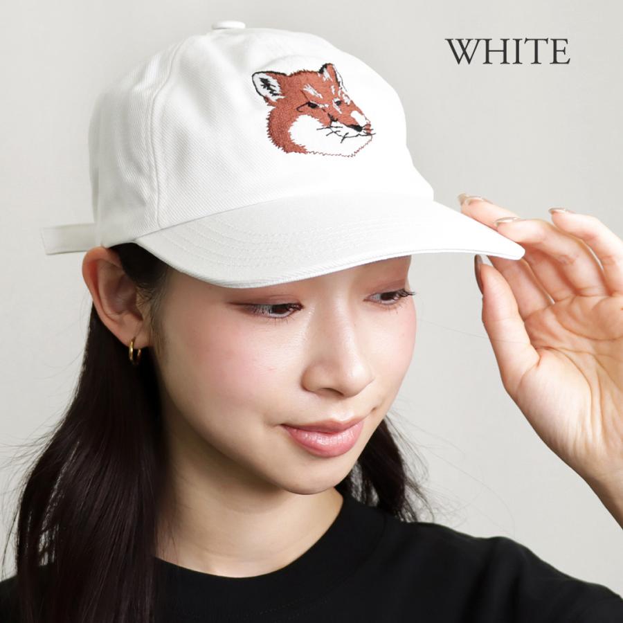 メゾン キツネ MAISON KITSUNE 帽子 ユニセックスキャップ 美品 MAISON KITSUNE 【並行輸入品】 メゾンキツネ キャップ 帽子