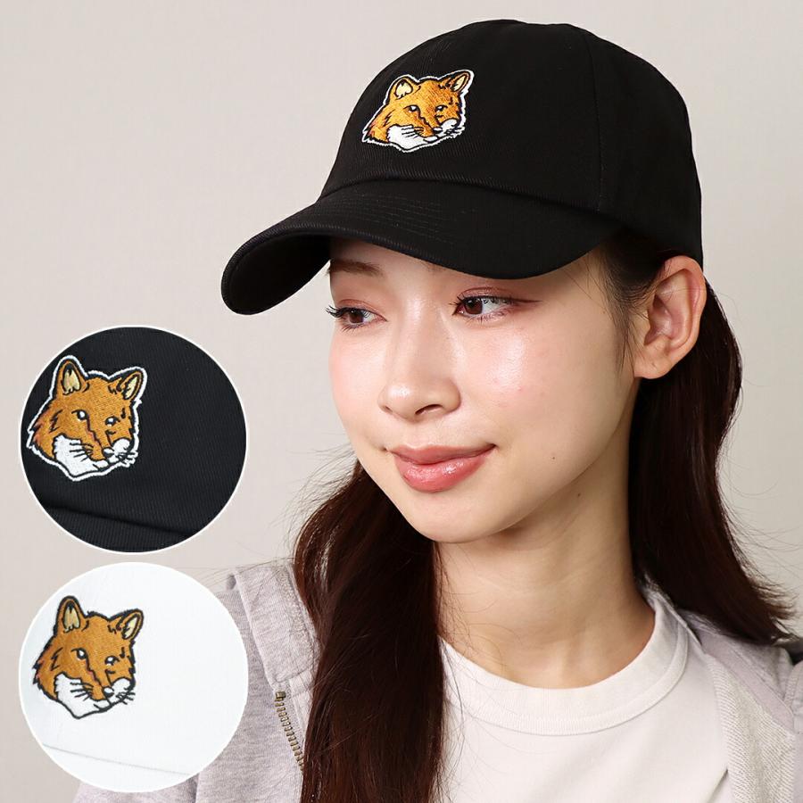MAISON KITSUNE メゾンキツネ キャップ 帽子 LARGE FOX HEAD MAISON KITSUNE メゾンキツネ キャップ 帽子 LARGE FOX HEAD