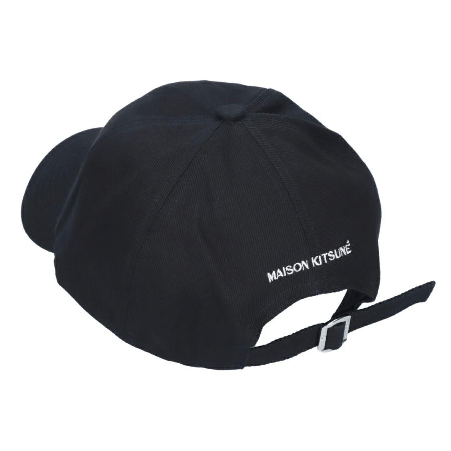 【メゾンキツネ】刺繍キャップ ブラック 楽天市場】メゾンキツネ MAISON KITSUNE LM06103WW0087 キャップ