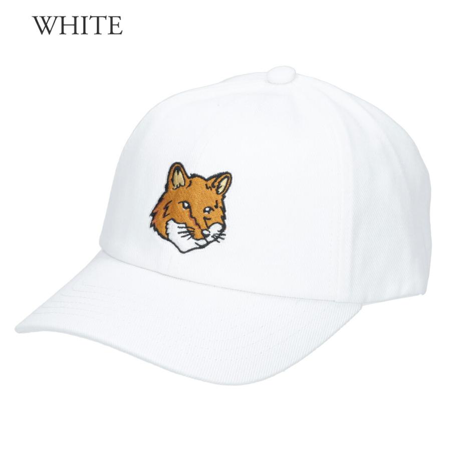 MAISON KITSUNE メゾンキツネ キャップ 帽子 LARGE FOX HEAD