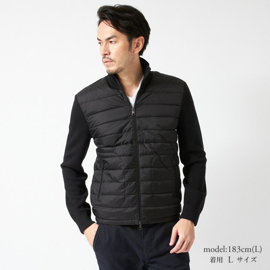 【お取り寄せ】 【並行輸入品】 モンクレール メンズダウンニット MONCLER 9B507 00 A9341 ブラック(999)の画像