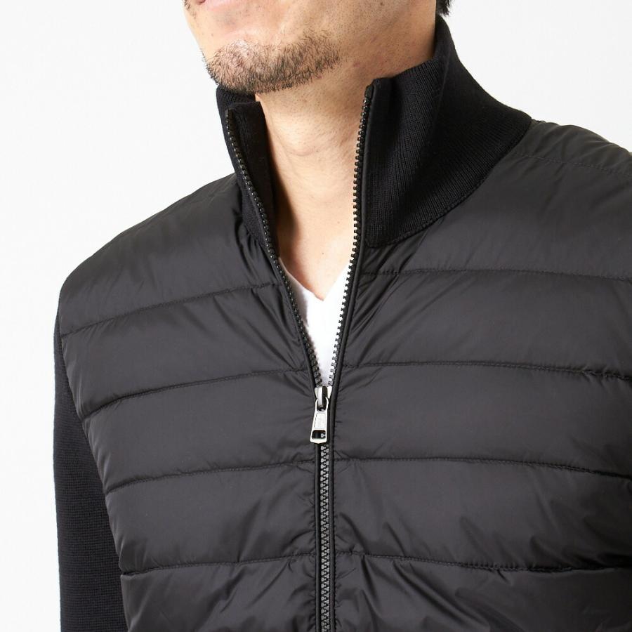 【お取り寄せ】 【並行輸入品】 モンクレール メンズダウンニット MONCLER 9B507 00 A9341 ブラック(999)の画像