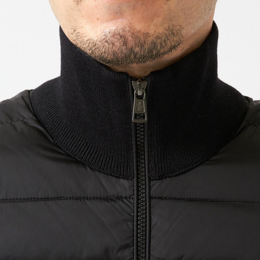 【お取り寄せ】 【並行輸入品】 モンクレール メンズダウンニット MONCLER 9B507 00 A9341 ブラック(999)の画像