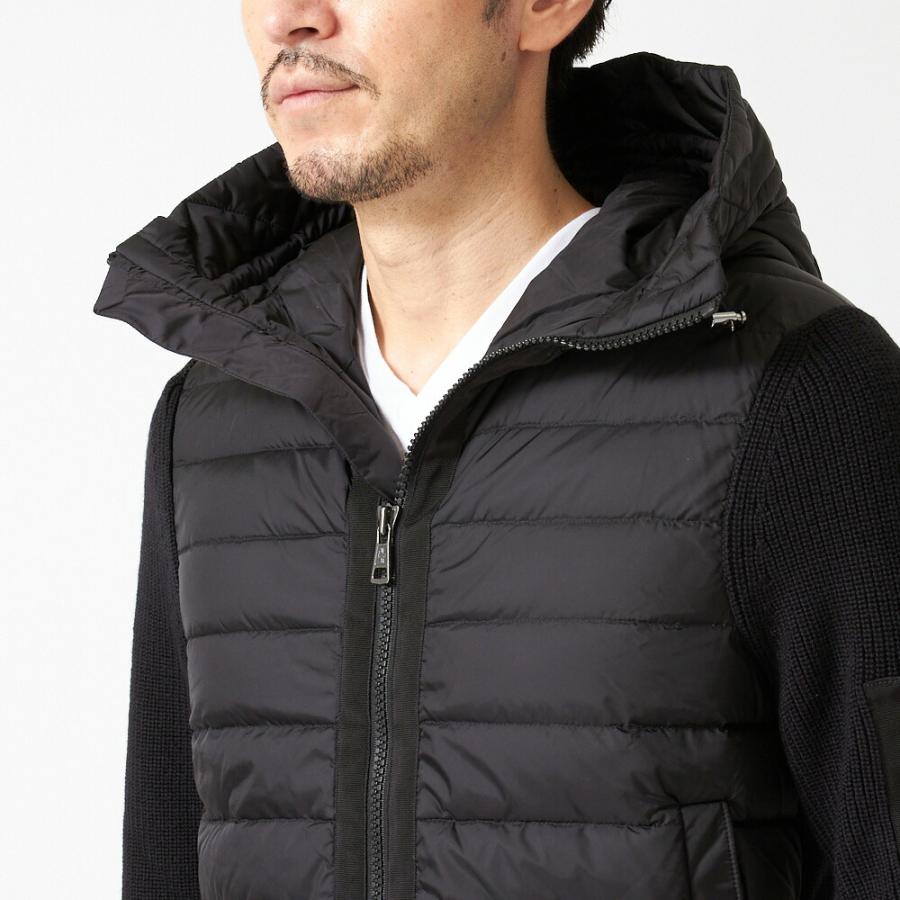 モンクレール　ニット　ダウン　ブラック MONCLER 【お取り寄せ】 【並行輸入品】 モンクレール メンズ