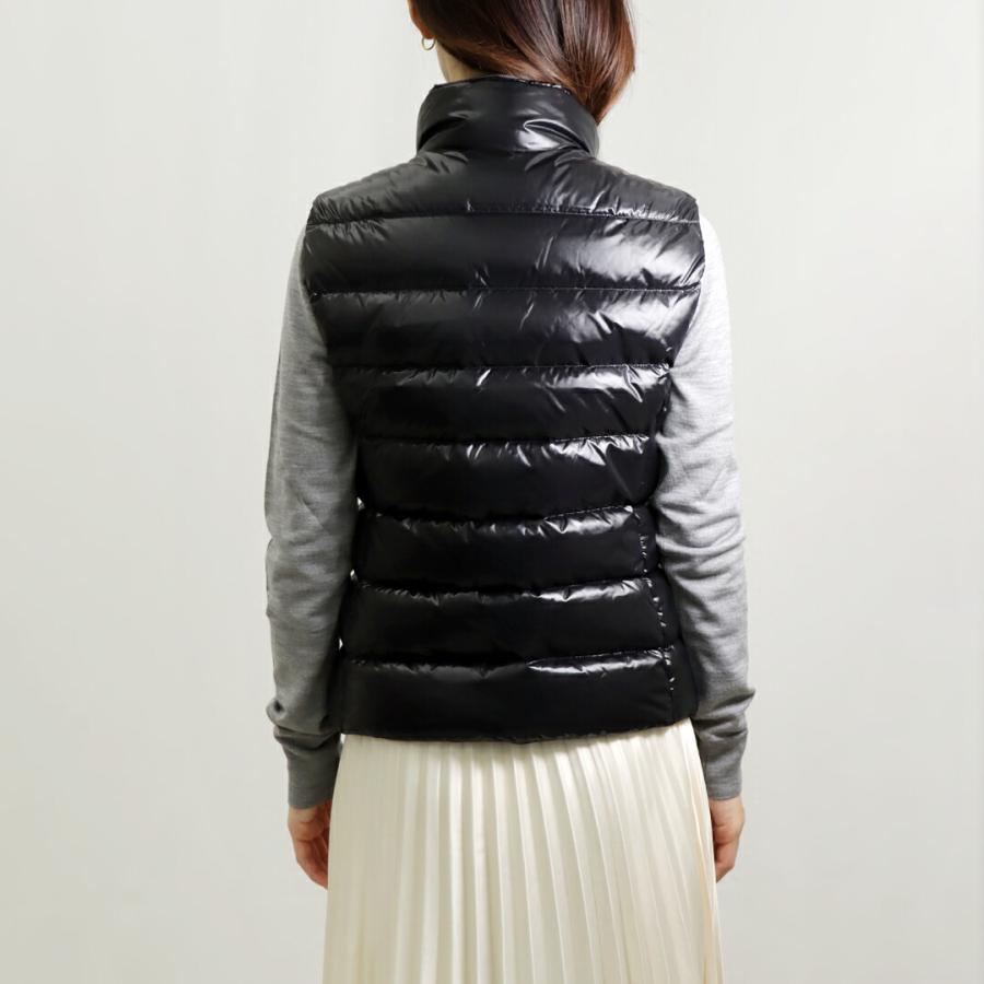 美品✨モンクレール GHANY GILET ダウンベスト ブラック Sサイズ相当 MONCLER（モンクレール） 国内正規 GHANY GILET ナイロン ダウンベスト