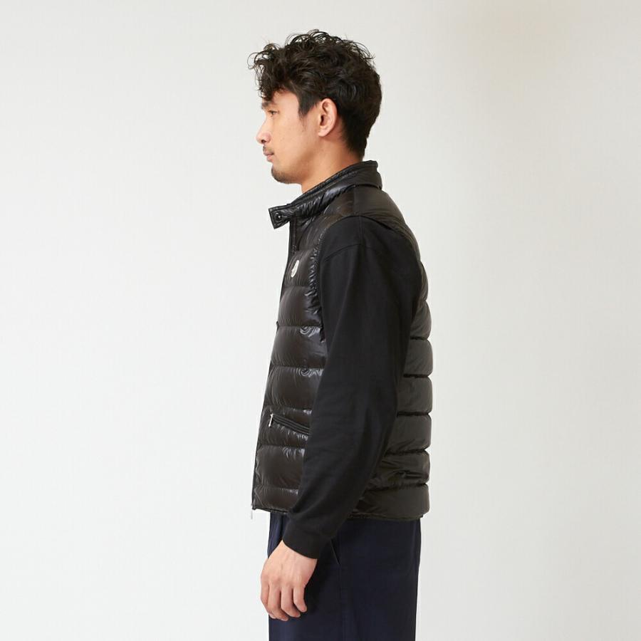【お取り寄せ】 【並行輸入品】 モンクレール メンズ ダウンベスト MONCLER GUI 1A107 53029 ブラック(999)の画像