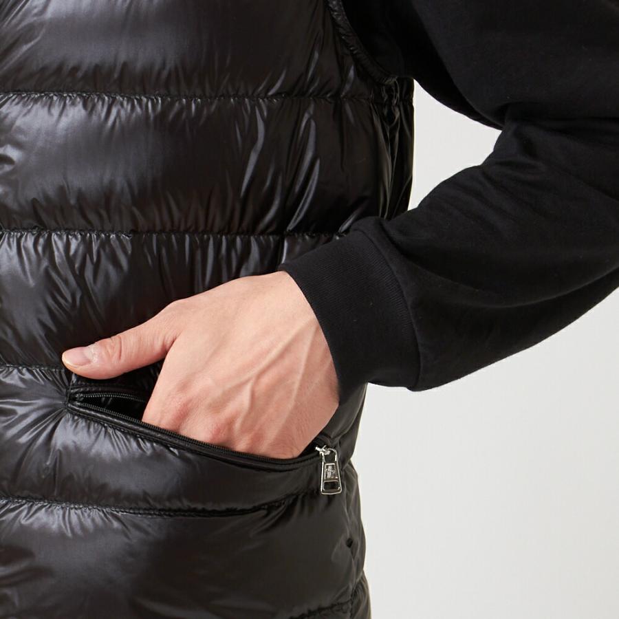 【お取り寄せ】 【並行輸入品】 モンクレール メンズ ダウンベスト MONCLER GUI 1A107 53029 ブラック(999)の画像