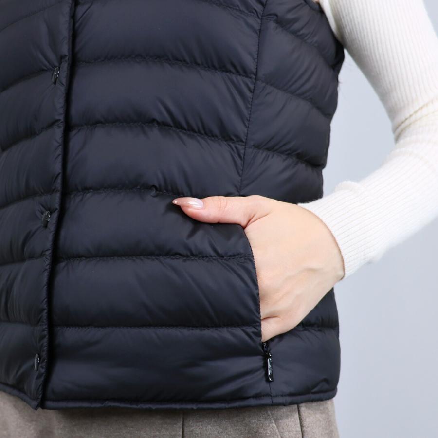 モンクレール　LIANE ダウンベスト　ダークネイビー　レディース　0 楽天市場】MONCLER モンクレール LIANE Vest ダウンベスト パッカブル