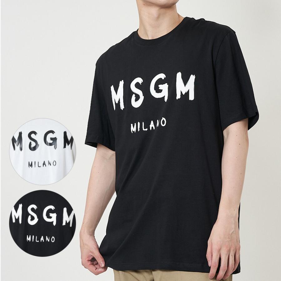 MSGM エムエスジーエム ロゴTシャツ 2000MM510 メンズ 【ゆう MSGM エムエスジーエム ロゴTシャツ 2000MM510 メンズ 【ゆう