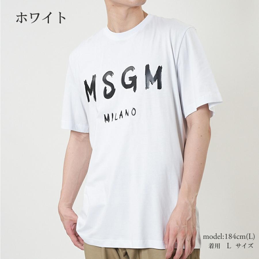 MSGM エムエスジーエム ロゴTシャツ 2000MM510 メンズ 【ゆうパケ可  