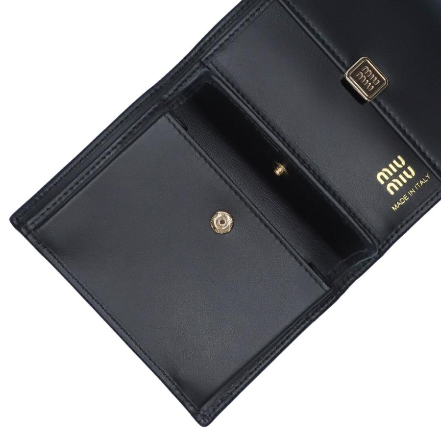 【お取り寄せ】 【並行輸入品】 ミュウミュウ MIUMIU 折財布 5MH040 2CVXの画像