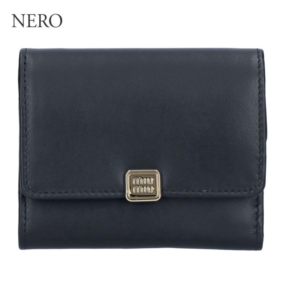 【お取り寄せ】 【並行輸入品】 ミュウミュウ MIUMIU 折財布 三つ折り財布 5MH043 2CVXの画像